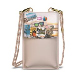 Minibag mit Stoffband Sand