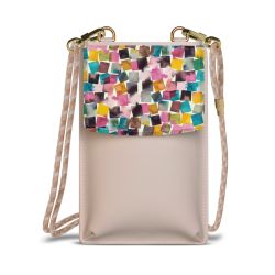 Minibag mit Stoffband Sand