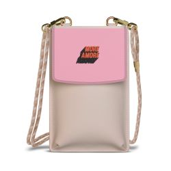 Minibag mit Stoffband Sand