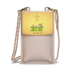 Minibag mit Stoffband Sand