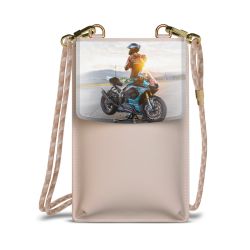 Minibag mit Stoffband Sand