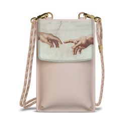 Minibag mit Stoffband Sand