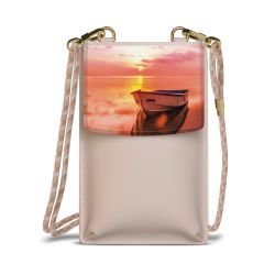 Minibag mit Stoffband Sand