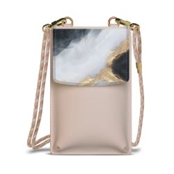 Minibag mit Stoffband Sand