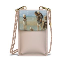 Minibag mit Stoffband Sand