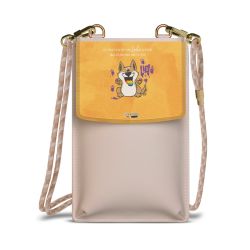 Minibag mit Stoffband Sand