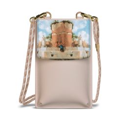 Minibag mit Stoffband Sand