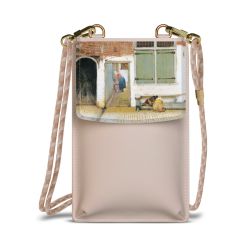 Minibag mit Stoffband Sand