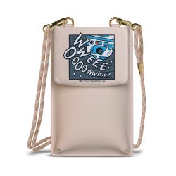 Minibag mit Stoffband Sand