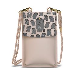 Minibag mit Stoffband Sand