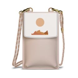 Minibag mit Stoffband Sand