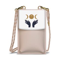 Minibag mit Stoffband Sand