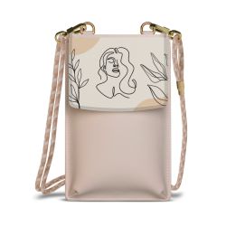 Minibag mit Stoffband Sand