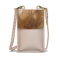 Minibag mit Stoffband Sand