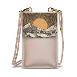 Minibag mit Stoffband Sand