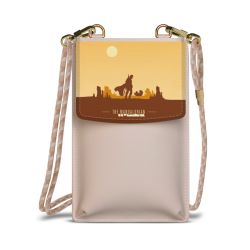 Minibag mit Stoffband Sand