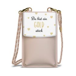 Minibag mit Stoffband Sand