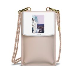 Minibag mit Stoffband Sand