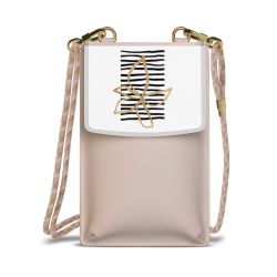 Minibag mit Stoffband Sand