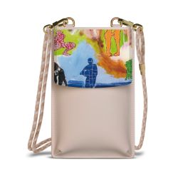 Minibag mit Stoffband Sand