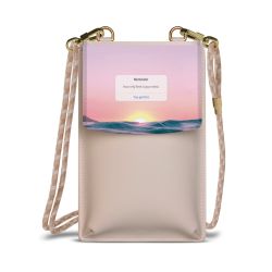 Minibag mit Stoffband Sand