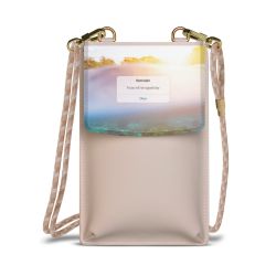 Minibag mit Stoffband Sand