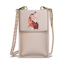 Minibag mit Stoffband Sand