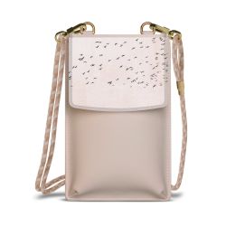 Minibag mit Stoffband Sand