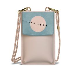 Minibag mit Stoffband Sand