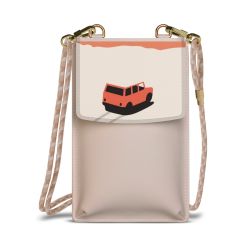 Minibag mit Stoffband Sand