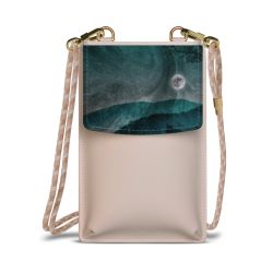 Minibag mit Stoffband Sand