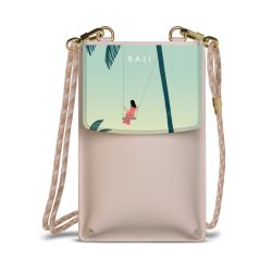 Minibag mit Stoffband Sand