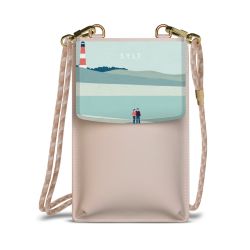 Minibag mit Stoffband Sand