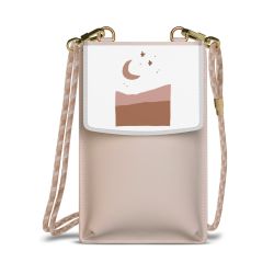 Minibag mit Stoffband Sand