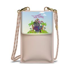 Minibag mit Stoffband Sand