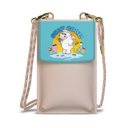 Minibag mit Stoffband Sand