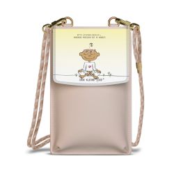 Minibag mit Stoffband Sand