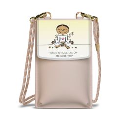 Minibag mit Stoffband Sand