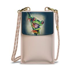 Minibag mit Stoffband Sand