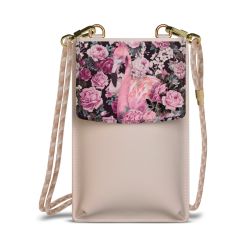 Minibag mit Stoffband Sand