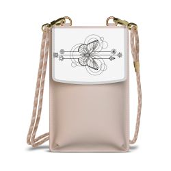 Minibag mit Stoffband Sand