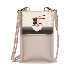 Minibag mit Stoffband Sand