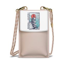 Minibag mit Stoffband Sand