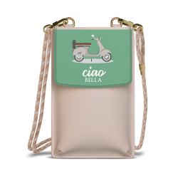 Minibag mit Stoffband Sand