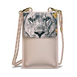 Minibag mit Stoffband Sand