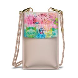 Minibag mit Stoffband Sand