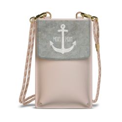 Minibag mit Stoffband Sand