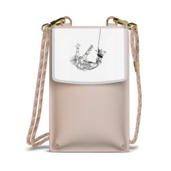 Minibag mit Stoffband Sand