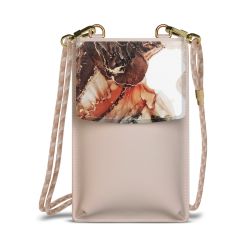 Minibag mit Stoffband Sand