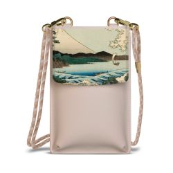 Minibag mit Stoffband Sand